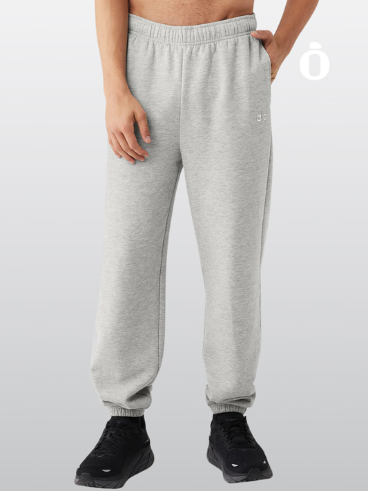 Alo | Accolade Sweatpant Men | Athletic Heather Grey