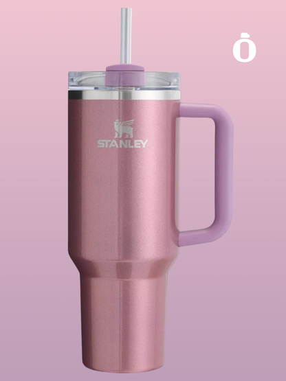 Stanley The Quencher H2.0 Flowstate Tumbler | 40 Oz | Mauve Shimmer