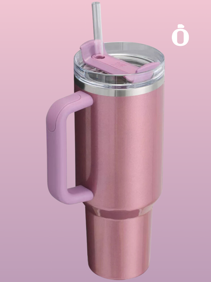 Stanley The Quencher H2.0 Flowstate Tumbler | 40 Oz | Mauve Shimmer