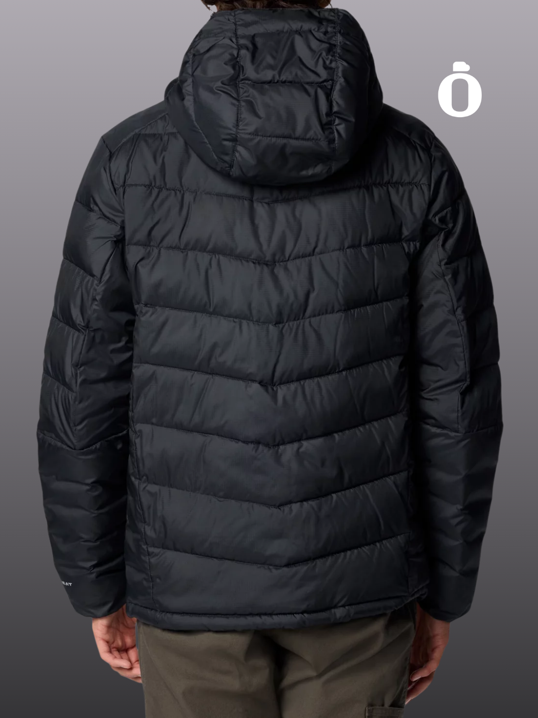 Columbia | Men's | Labyrinth Loop Hooded Puffer Jacket | Black