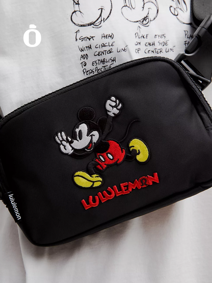 Lululemon | Disney x lululemon Everywhere Belt Bag 1L Mickey in Motion Graphic | Black