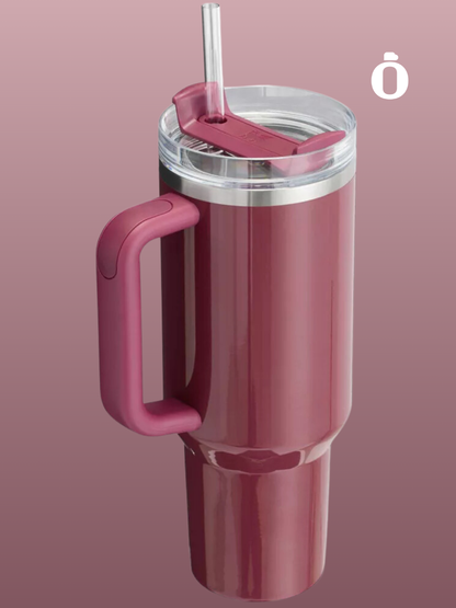 Stanley The Quencher H2.0 Flowstate Tumbler | 40 Oz | Cherry Mocha