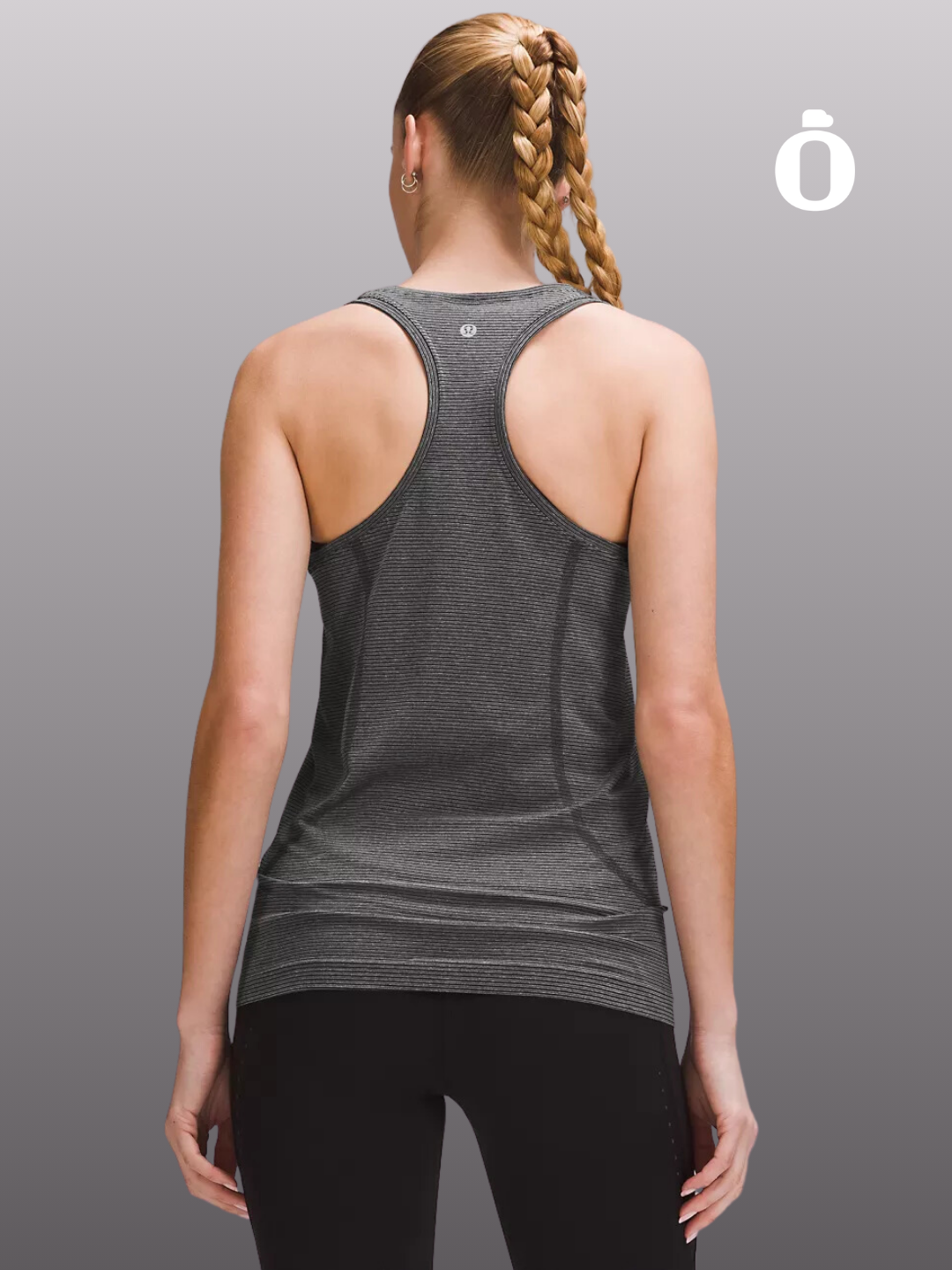 Lululemon | Swiftly Tech Racerback Tank Top 2.0 Hip Length | Spandex Stripe Black/White