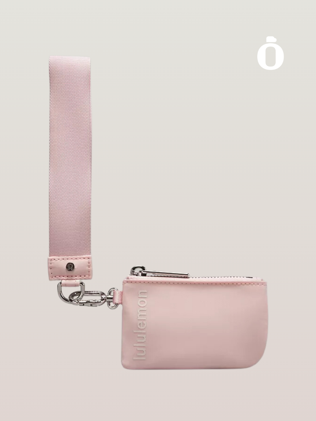 Lululemon | Dual Pouch Wristlet | Flush Pink/Bone