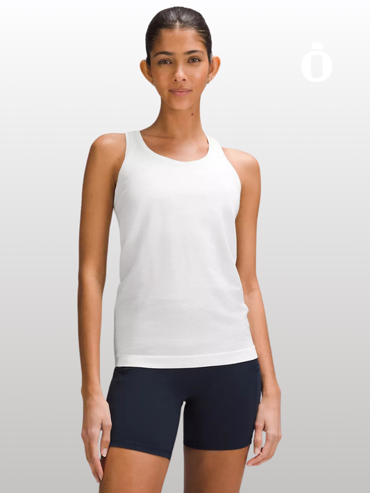 Lululemon | Swiftly Tech Racerback Tank Top 2.0 Hip Length | White