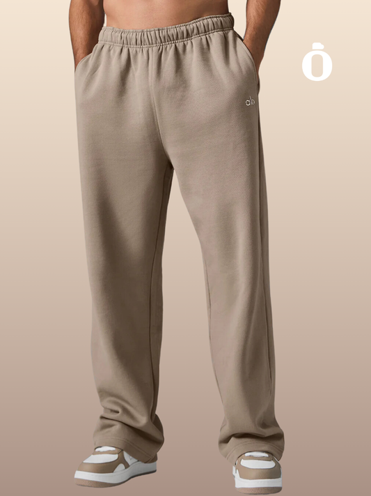 Alo | Accolade Straight Leg Sweatpant Men | Gravel