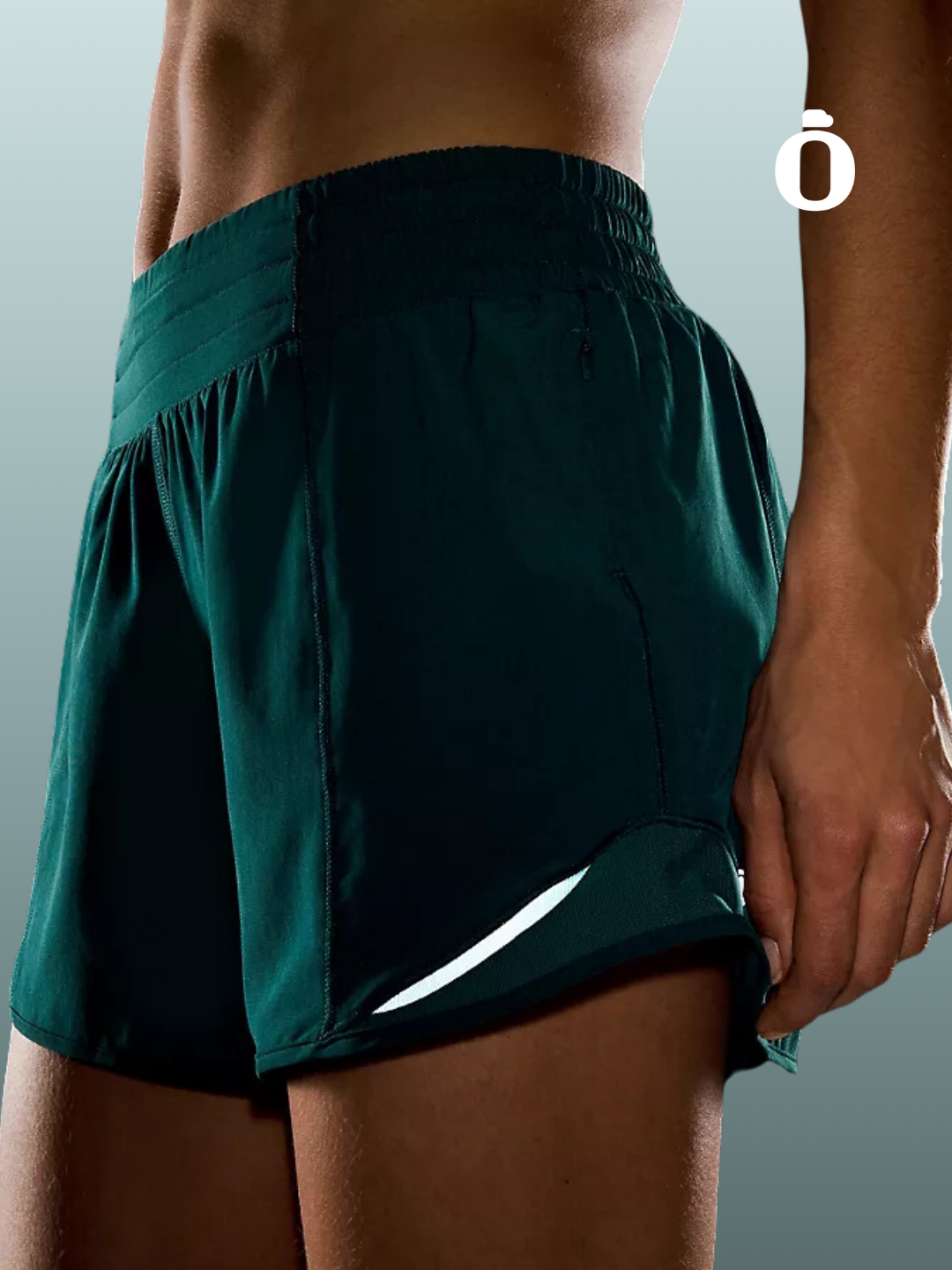 Lululemon | Hotty Hot High-Rise Lined Short 4" | Storm Teal