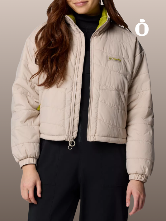 Columbia | Women's | Wallowa Insulated Cropped Jacket | Crushed Clay