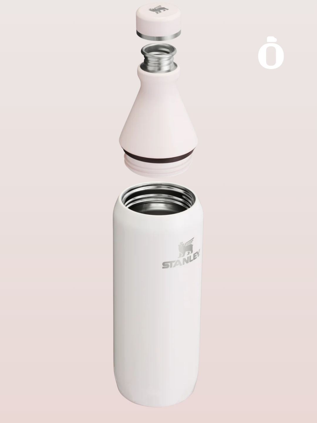 Stanley All Day Slim Bottle | 20 OZ | Rose Quartz