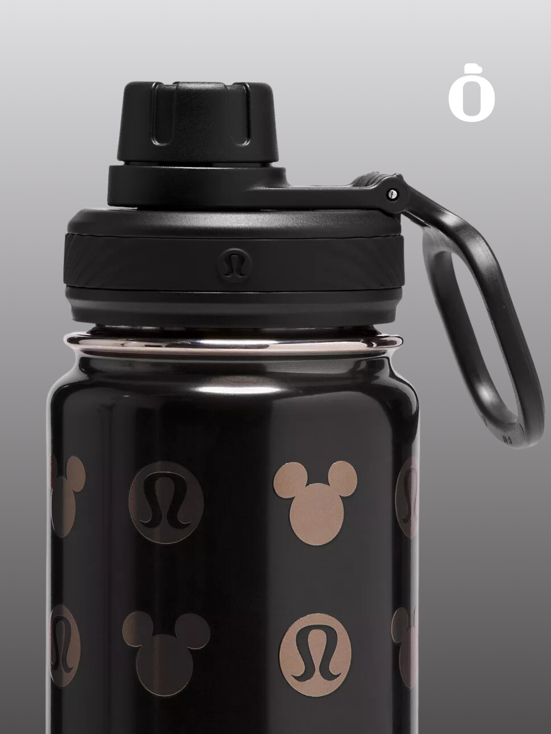 Lululemon | Disney x lululemon Back to Life Sport Bottle 24oz | Black