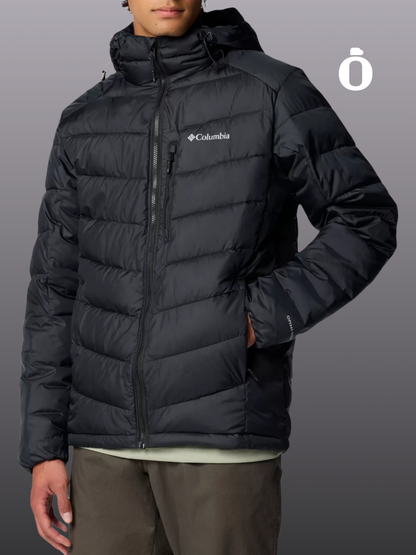 Columbia | Men's | Labyrinth Loop Hooded Puffer Jacket | Black