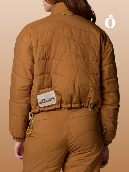 Columbia | Women's | Wallowa Insulated Cropped Jacket | Camel Brown