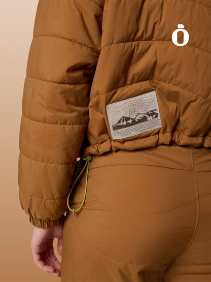 Columbia | Women's | Wallowa Insulated Cropped Jacket | Camel Brown