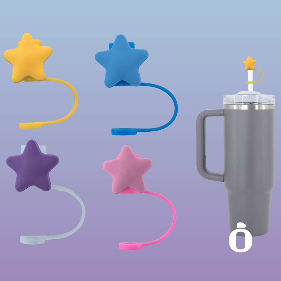 Water Bottle Straw Topper Pack | Stars Align