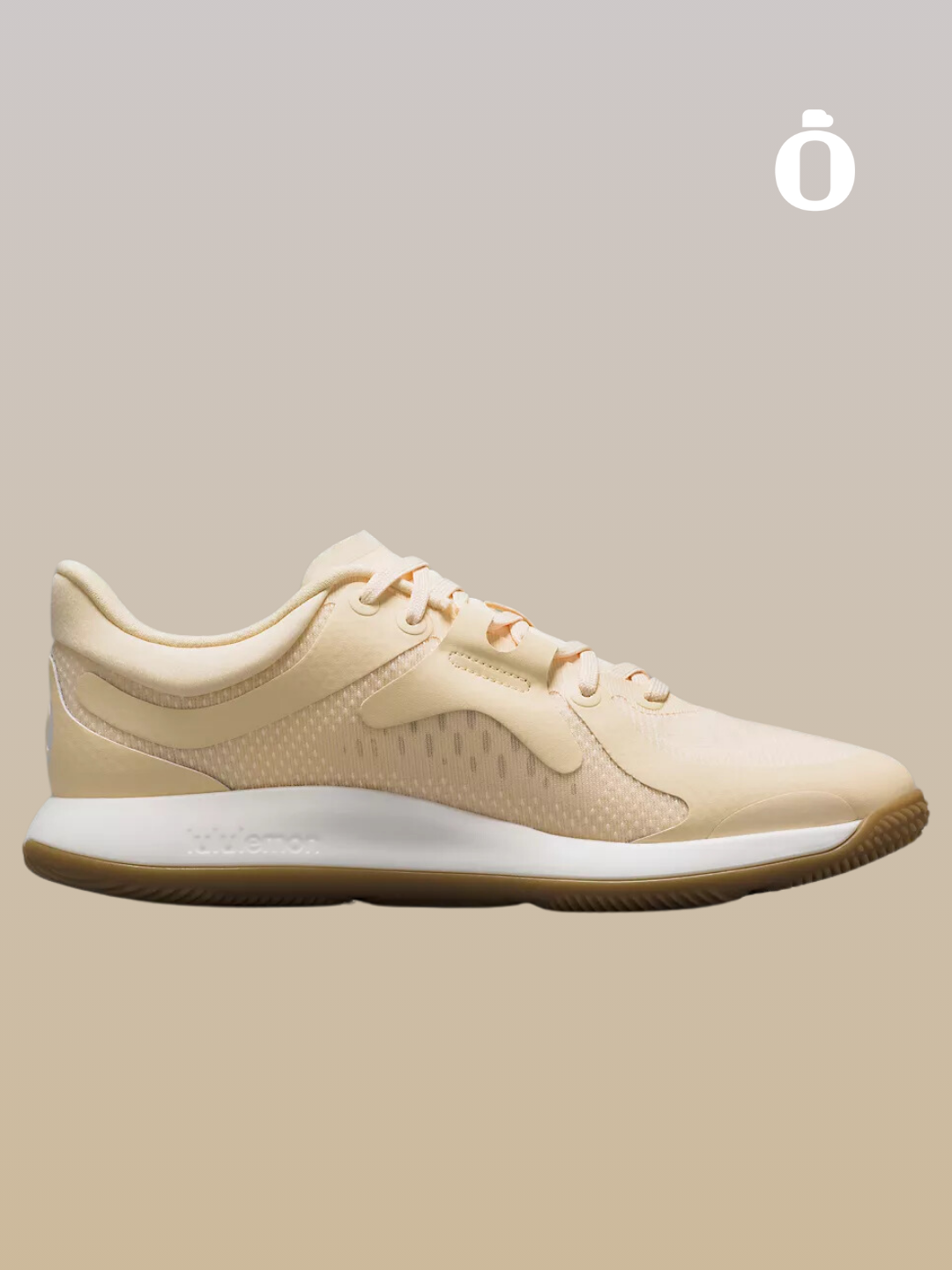 Lululemon | Strongfeel Women's Training Shoe | Lemon Chiffon/White/Filbert Tan