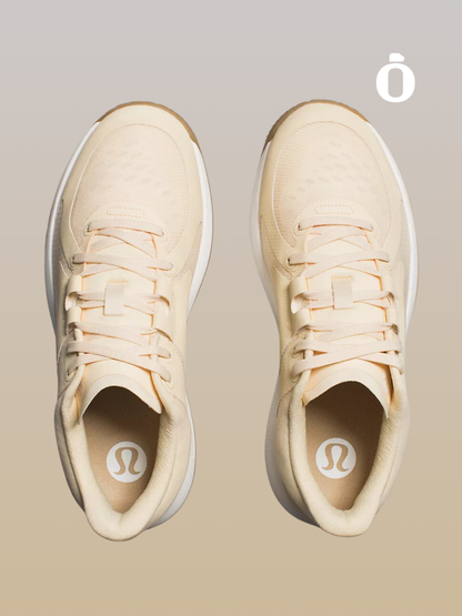 Lululemon | Strongfeel Women's Training Shoe | Lemon Chiffon/White/Filbert Tan