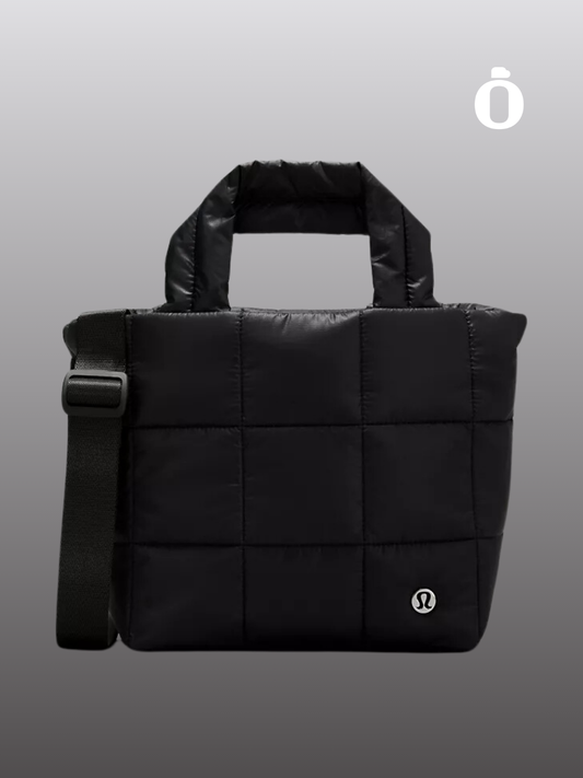 Lululemon | Quilted Grid Tote Bag Mini 5L | Black