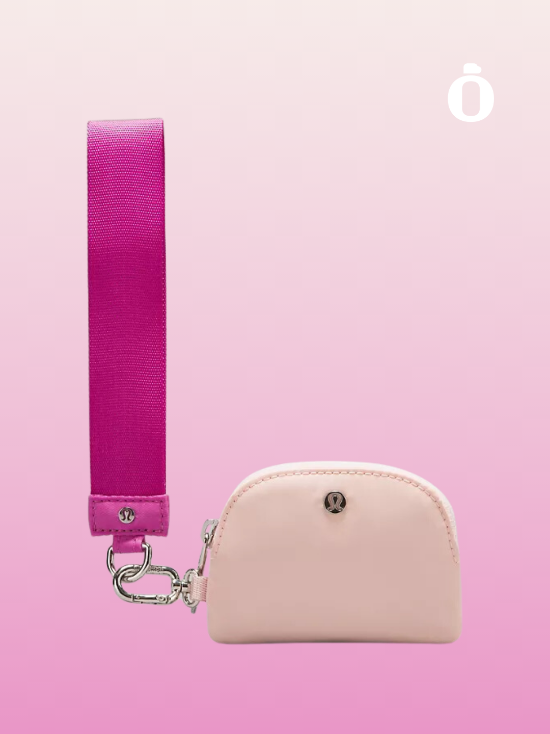 Lululemon | Dual Pouch Wristlet | Pow Pink Tone/Flush Pink