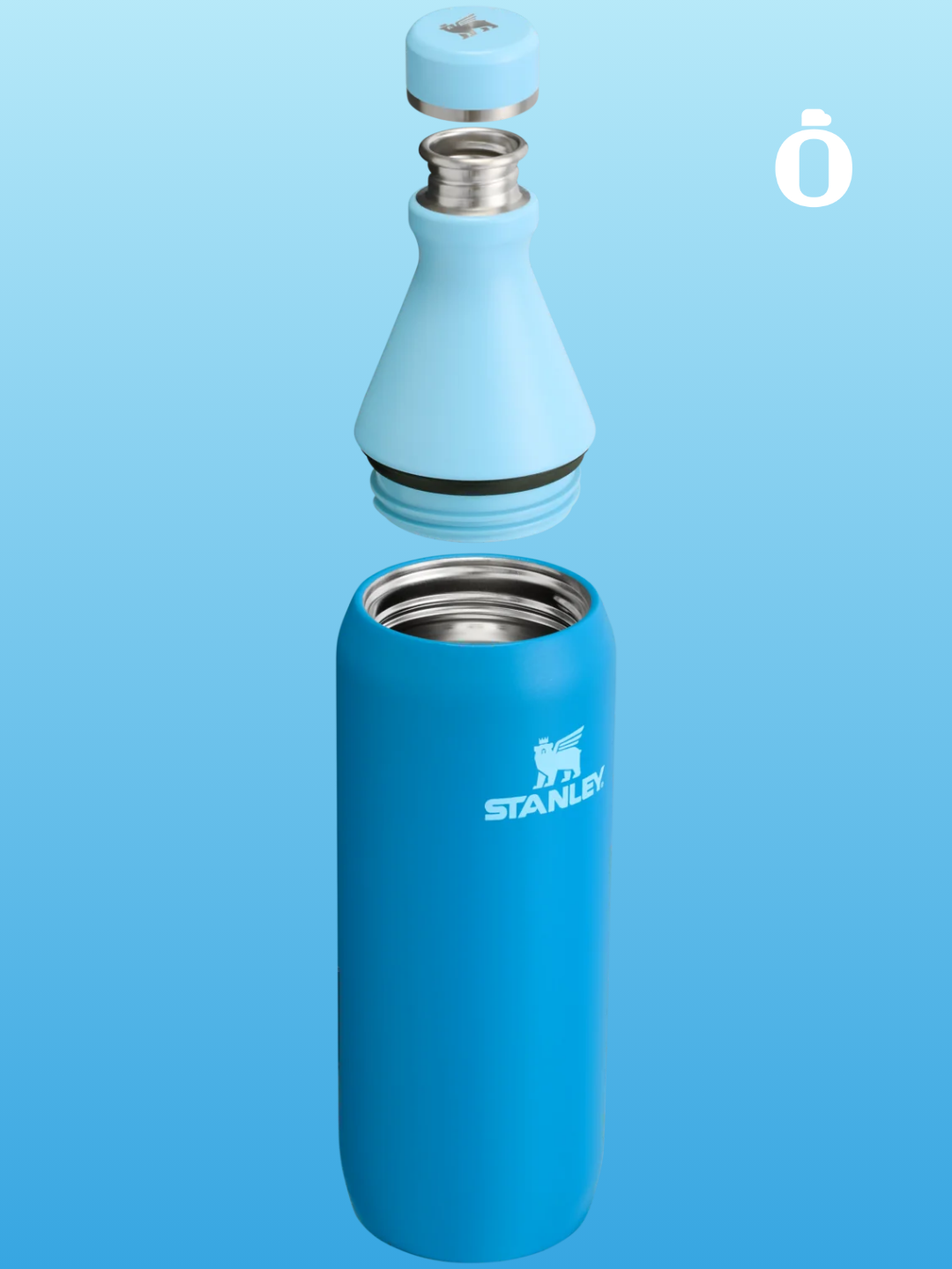 Stanley All Day Slim Bottle | 20 OZ | Azure