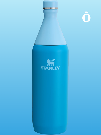 Stanley All Day Slim Bottle | 34 OZ | Azure