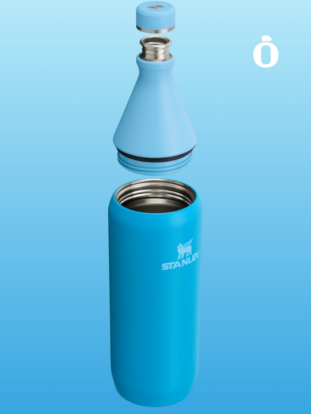 Stanley All Day Slim Bottle | 34 OZ | Azure