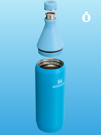 Stanley All Day Slim Bottle | 34 OZ | Azure