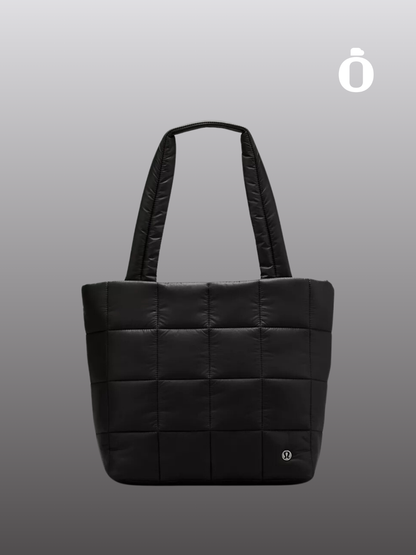 Lululemon | Quilted Grid Tote Bag 12L | Black