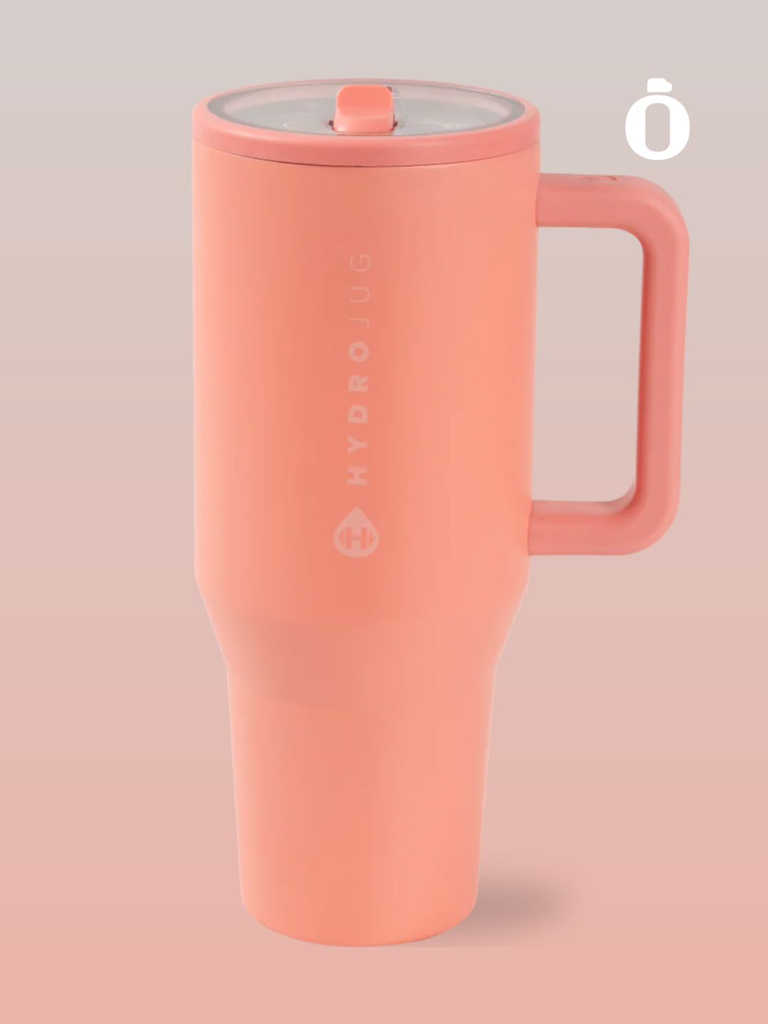 HydroJug | Traveler Tumbler | 40 Oz | Summer Peach