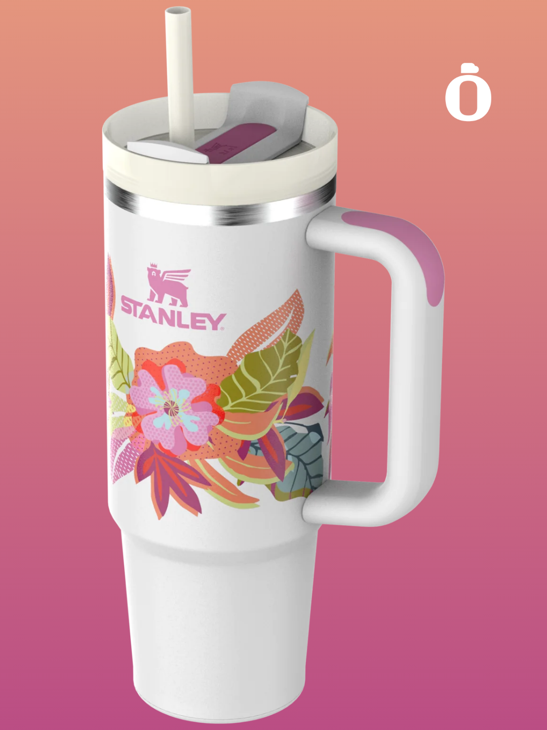 Stanley The Mother´s Day Quencher H2.0 Flowstate Tumbler | 30 Oz | Frost Tropic