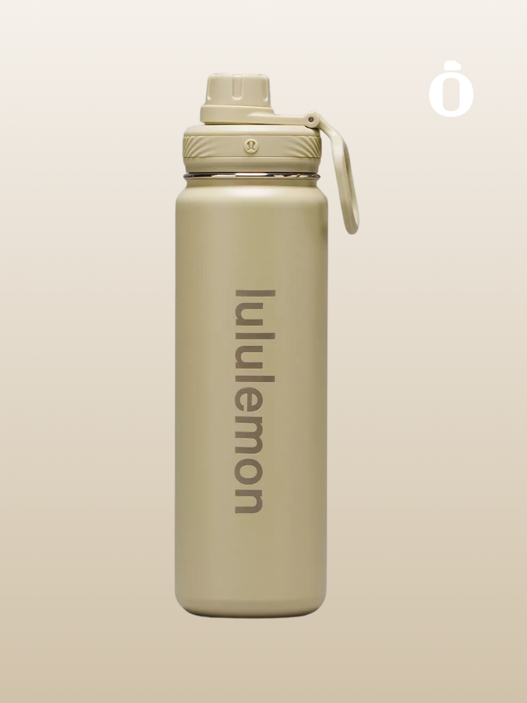 Lululemon | Back to life Sports Bottle | 24 Oz | Compass Khaki