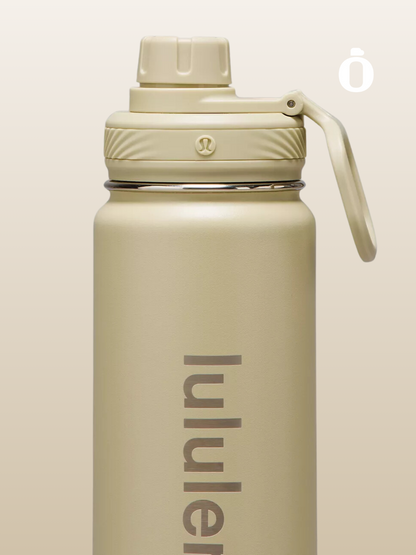 Lululemon | Back to life Sports Bottle | 24 Oz | Compass Khaki