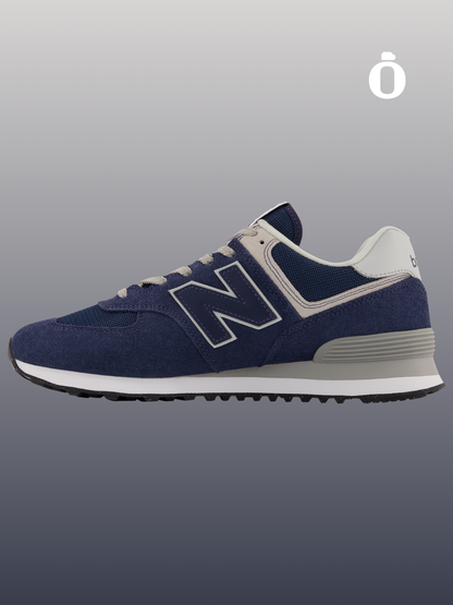 New Balance | 574 | Men | White/Navy