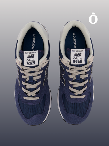 New Balance | 574 | Men | White/Navy