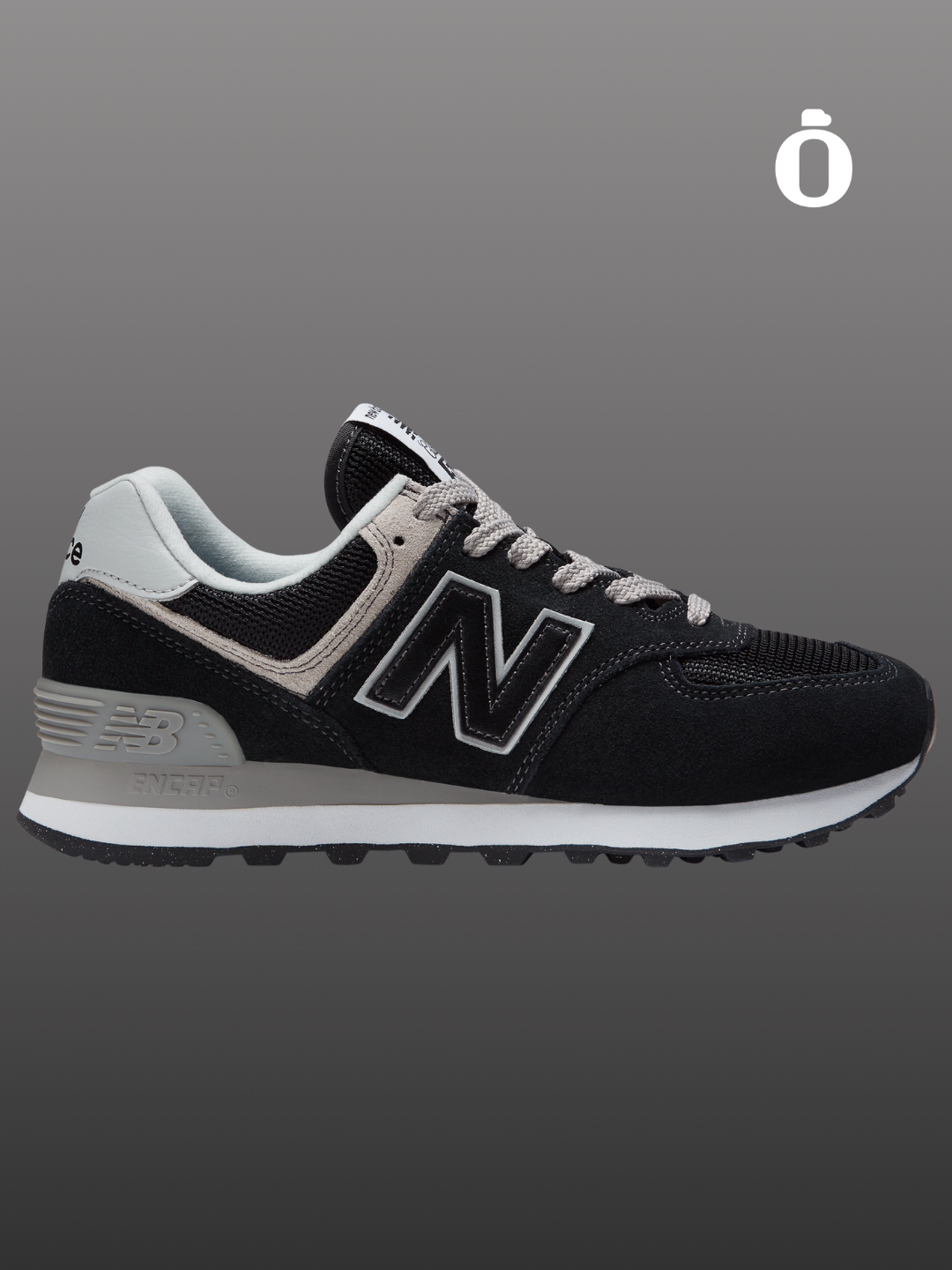 New Balance | 574 | Men | Black/White