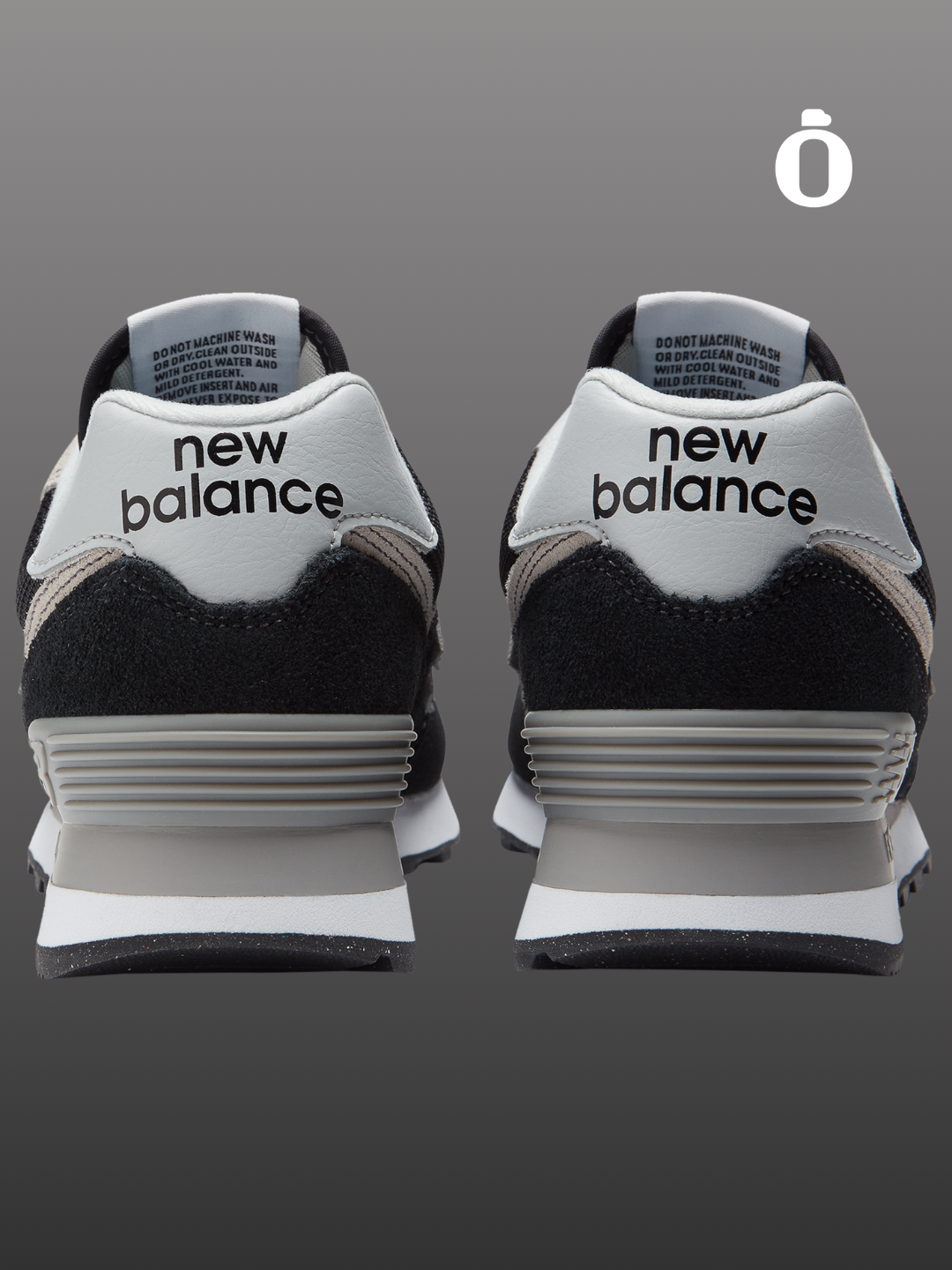 New Balance | 574 | Men | Black/White