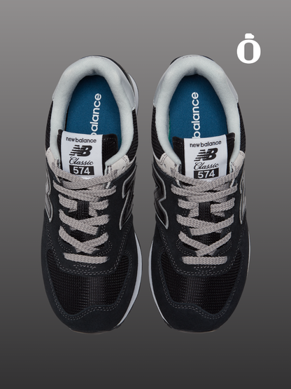 New Balance | 574 | Men | Black/White