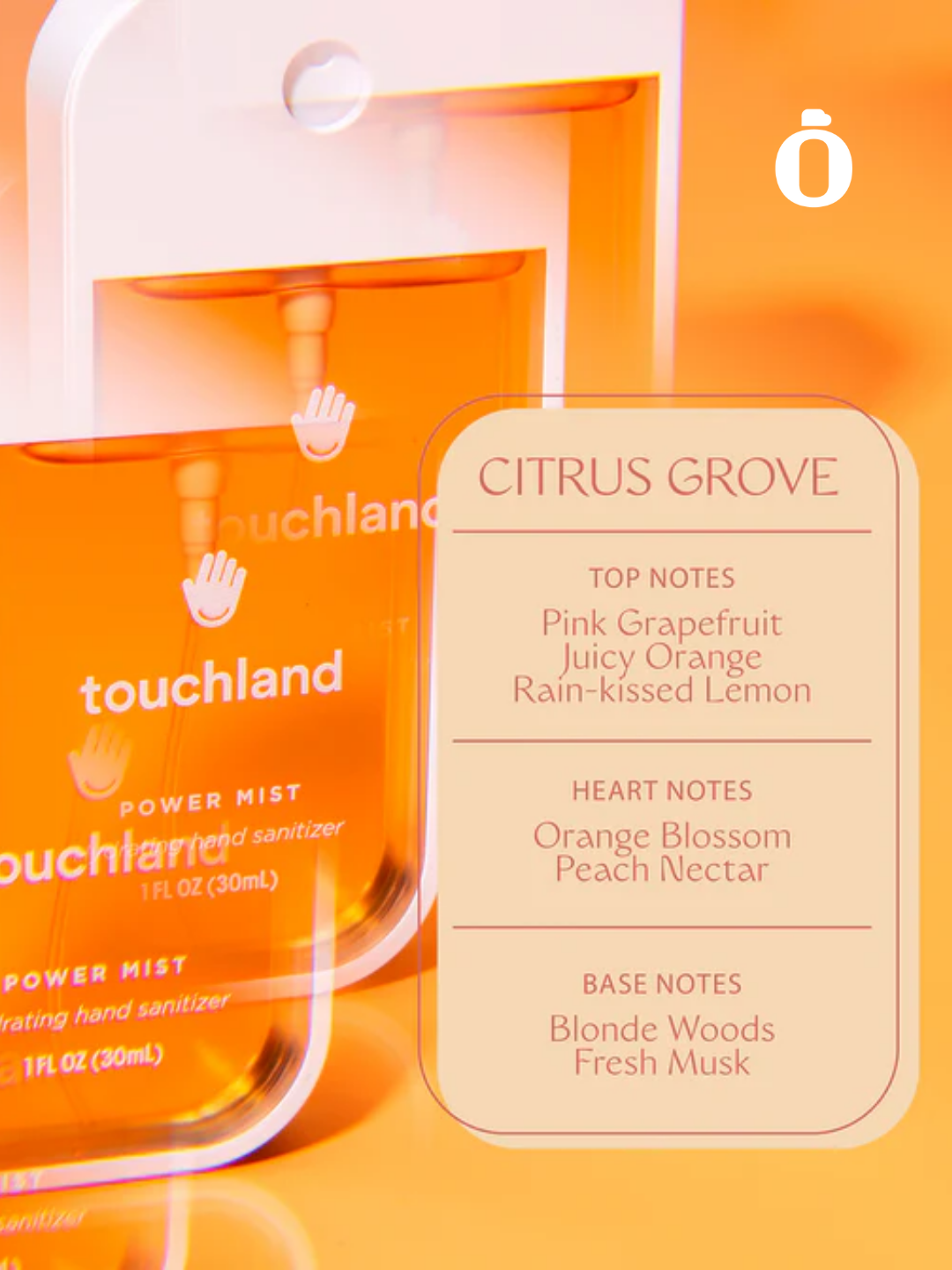 Touchland | POWER MIST | 1 oz | Citrus Grove