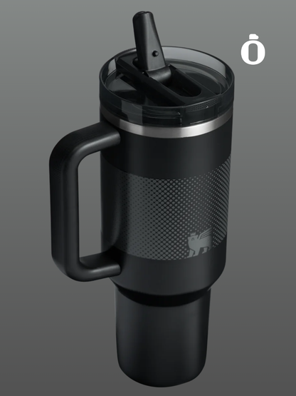 Stanley The Quencher ProTour Flip Straw Tumbler | 40 Oz | Black Fade