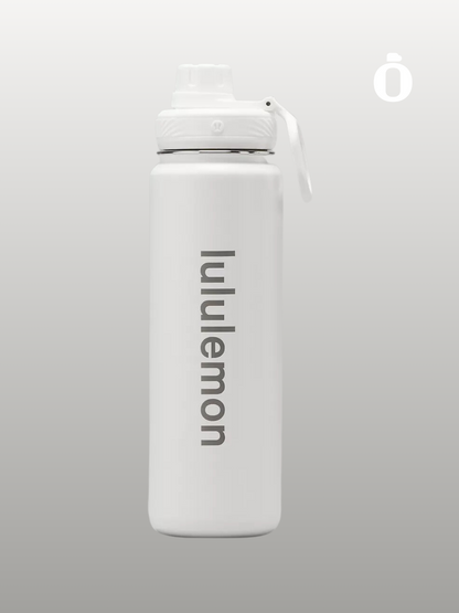 Lululemon | Back to life Sports Bottle | 24 Oz | White