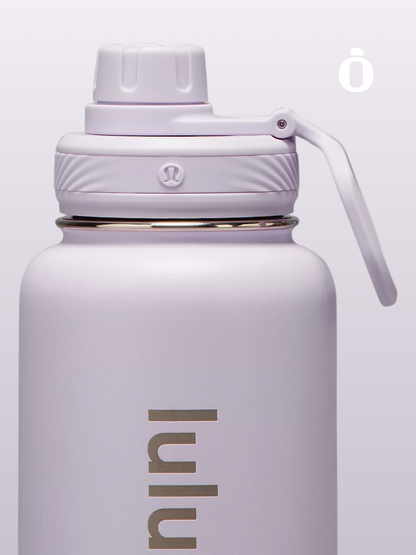 Lululemon | Back to life Sports Bottle | 32 Oz | Lilac Ether