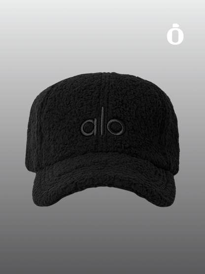 Alo | Micro Sherpa Off-Duty Cap | Black