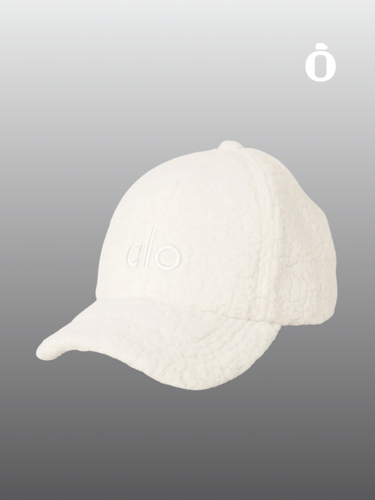 Alo | Micro Sherpa Off-Duty Cap | Ivory