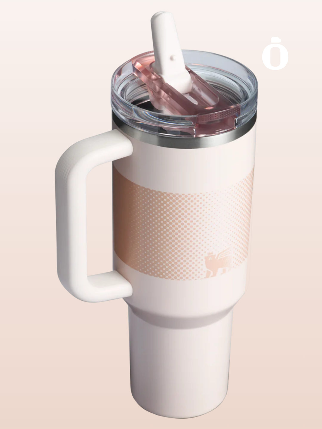 Stanley The Quencher ProTour Flip Straw Tumbler | 40 Oz | Rose Quartz Fade