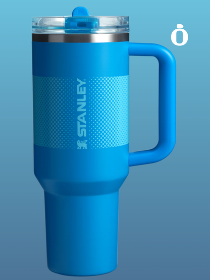 Stanley The Quencher ProTour Flip Straw Tumbler | 40 Oz | Azure Fade