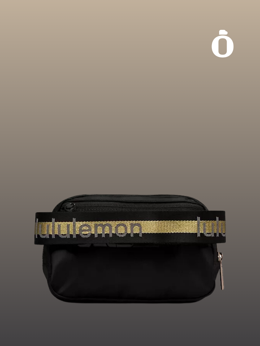 Lululemon | Everywhere Belt Bag 1L Woodmark | Black/Gold/White Opal