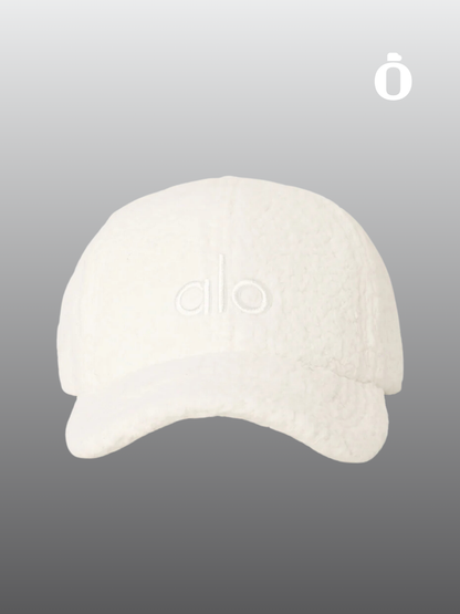 Alo | Micro Sherpa Off-Duty Cap | Ivory