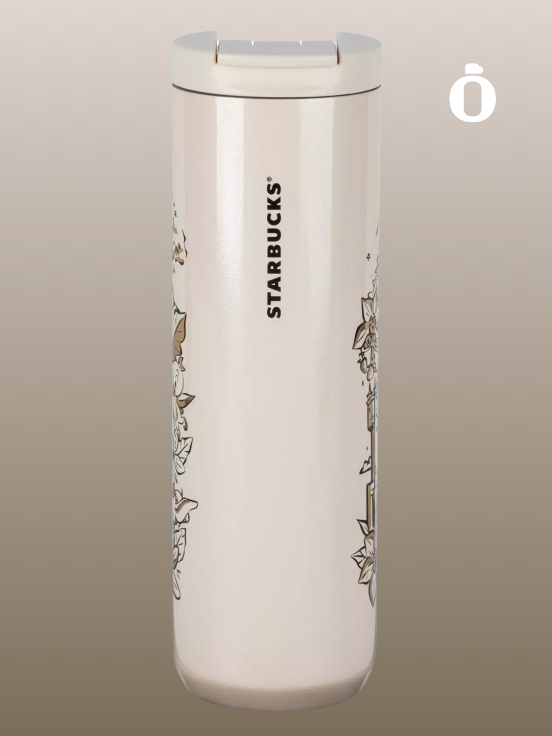 W. D. W. Stainless Steel Starbucks Water Bottle – 16 oz