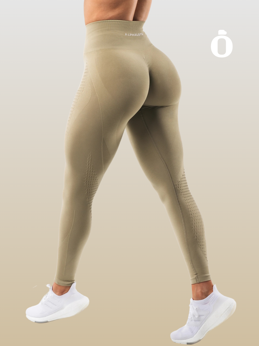 Alphalete | Amplify Contour Legging | Birch Wood