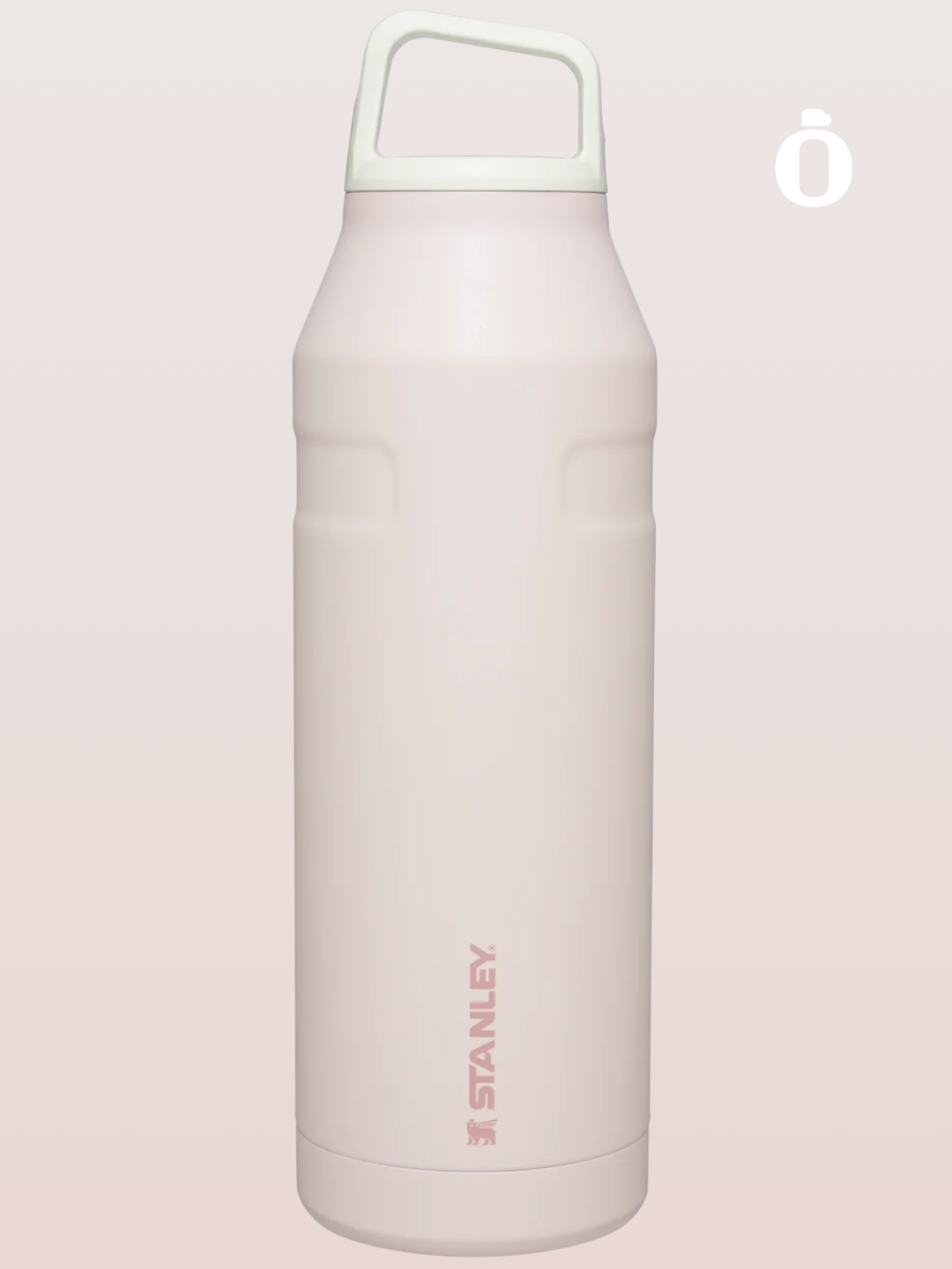 Stanley The Iceflow With Cap and Carry+ Lid | 50 Oz | Rose Quartz Glimmer