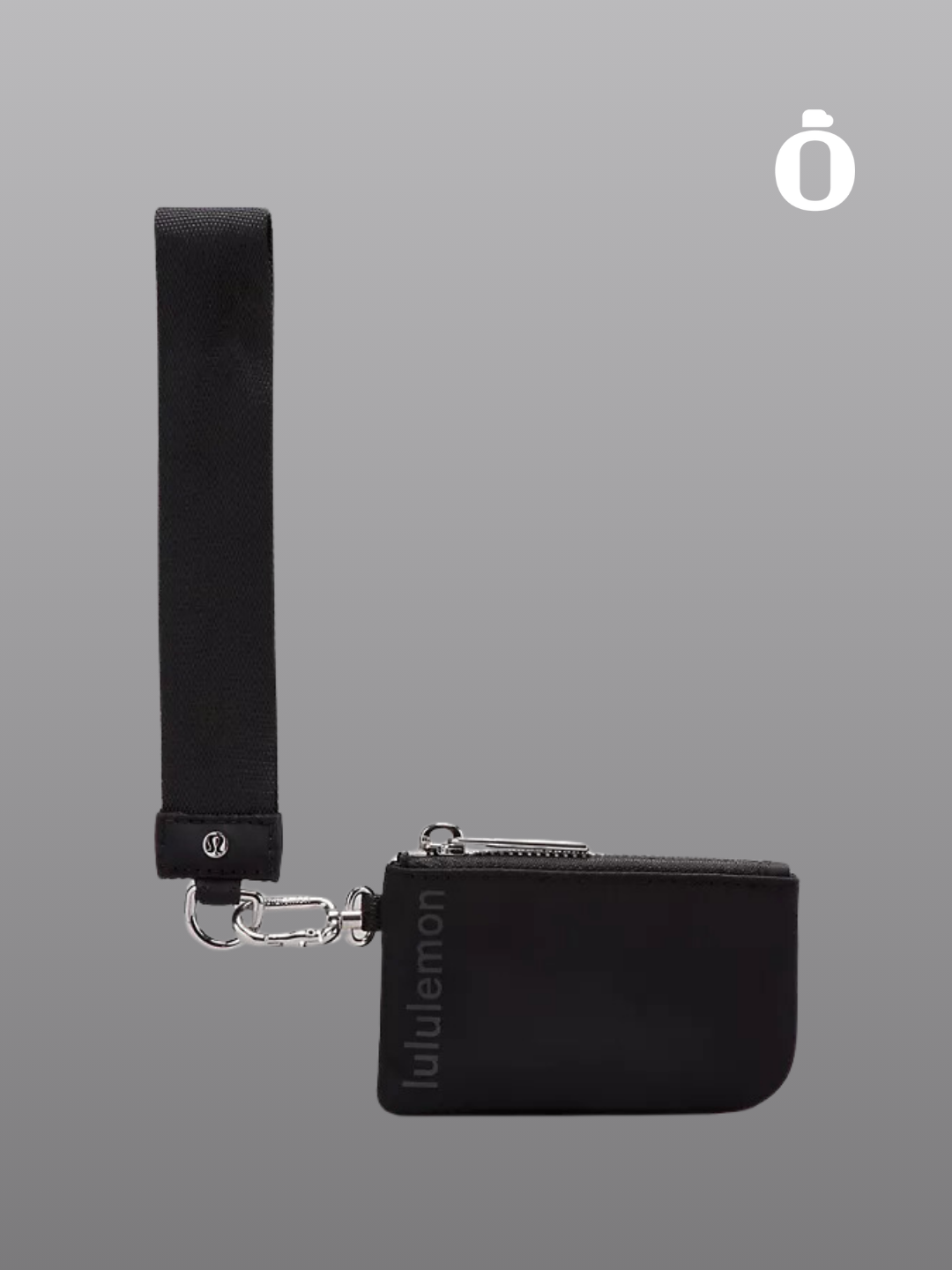 Lululemon | Dual Pouch Wristlet | Black/Traverse Grey